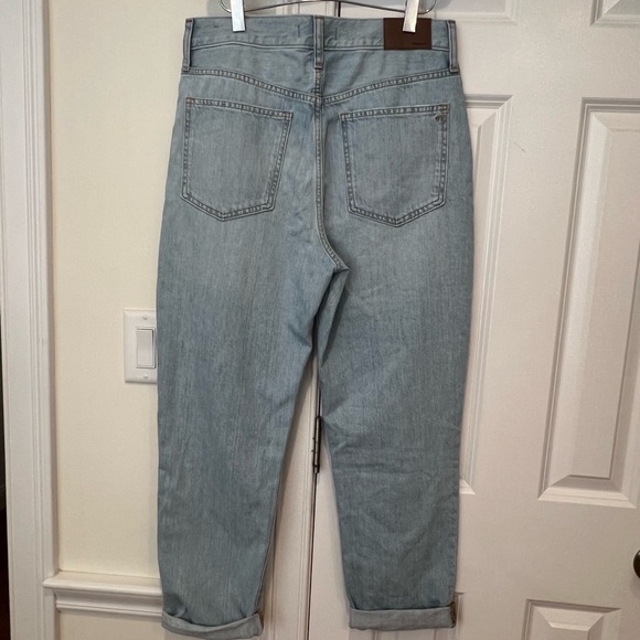 Madewell Light Wash Boyfriend Jeans - Picture 7 of 8